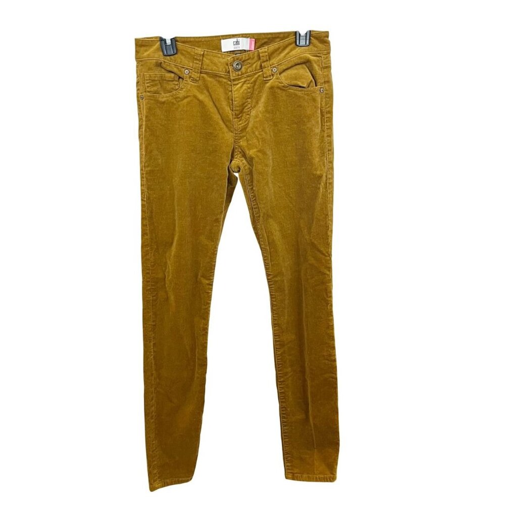 Cabi‎ Umber Golden Corduroy Skinny Pants Style 3197 - Size 4